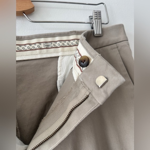 Haggar Khaki Pants - Tan - Flat Front - Pockets - Size:36x30 - Picture 2 of 11